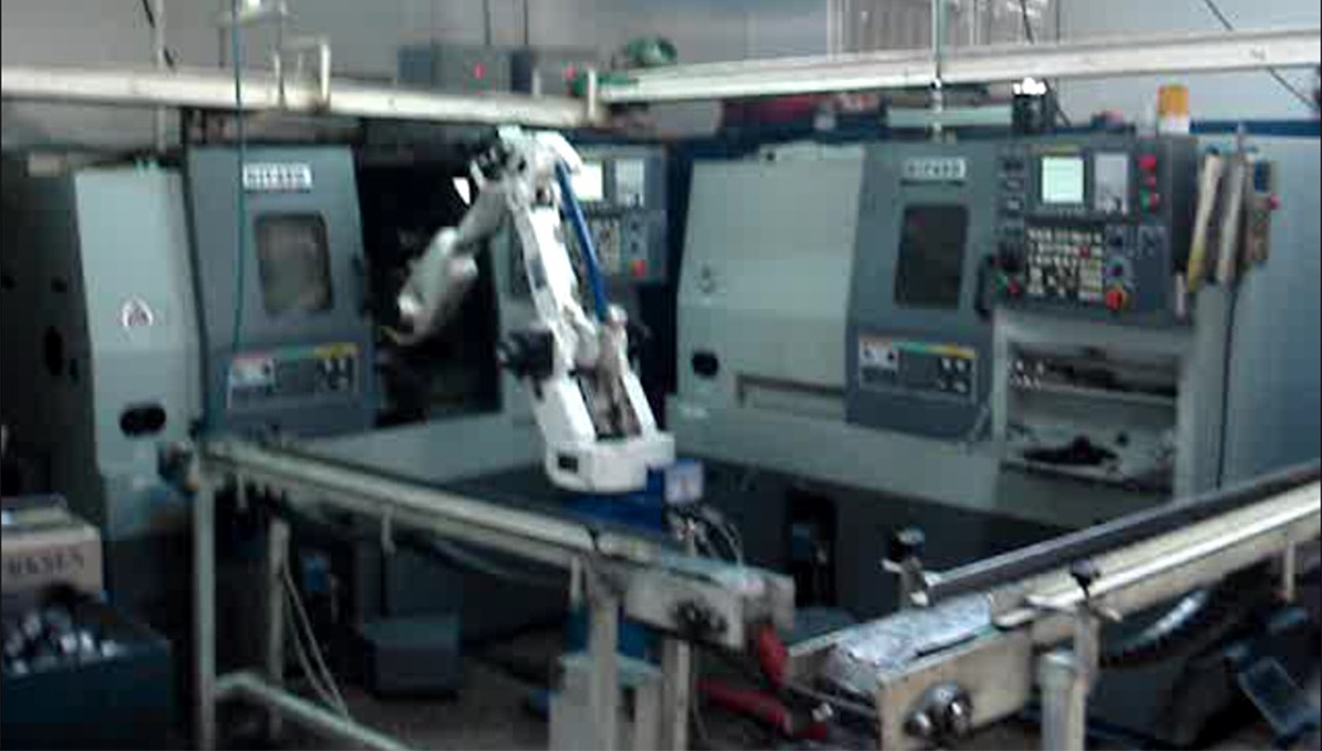 CNC ve Robot Kollara Ürün Besleme Sistemi