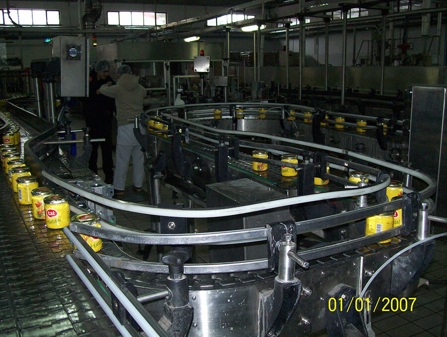 Steel Pallet Conveyor
