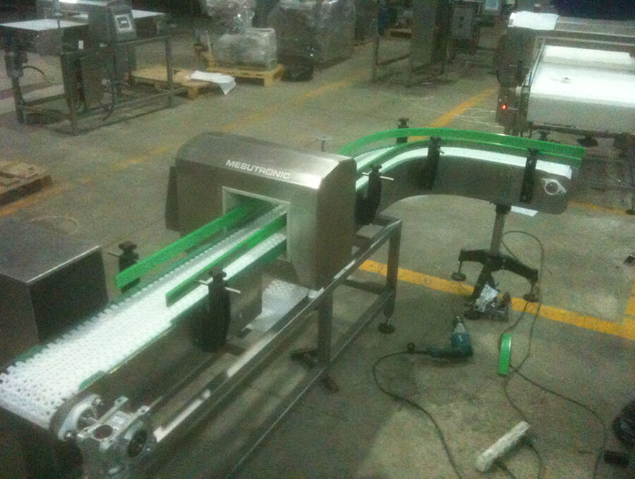 Modular Band Metal Detector Conveyor