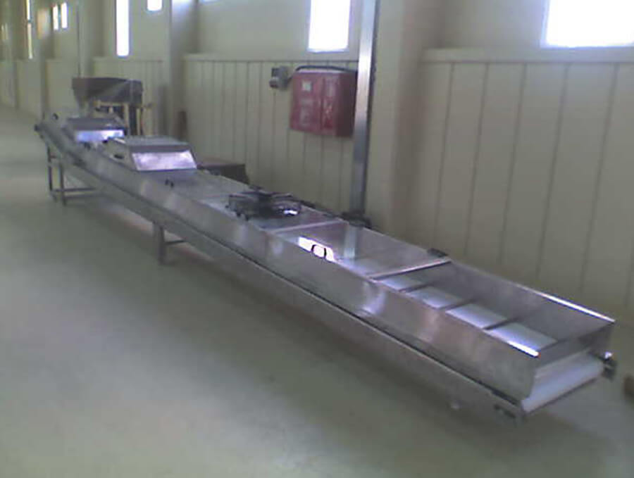 PVC Product Transport and Air Cooled Conveyor