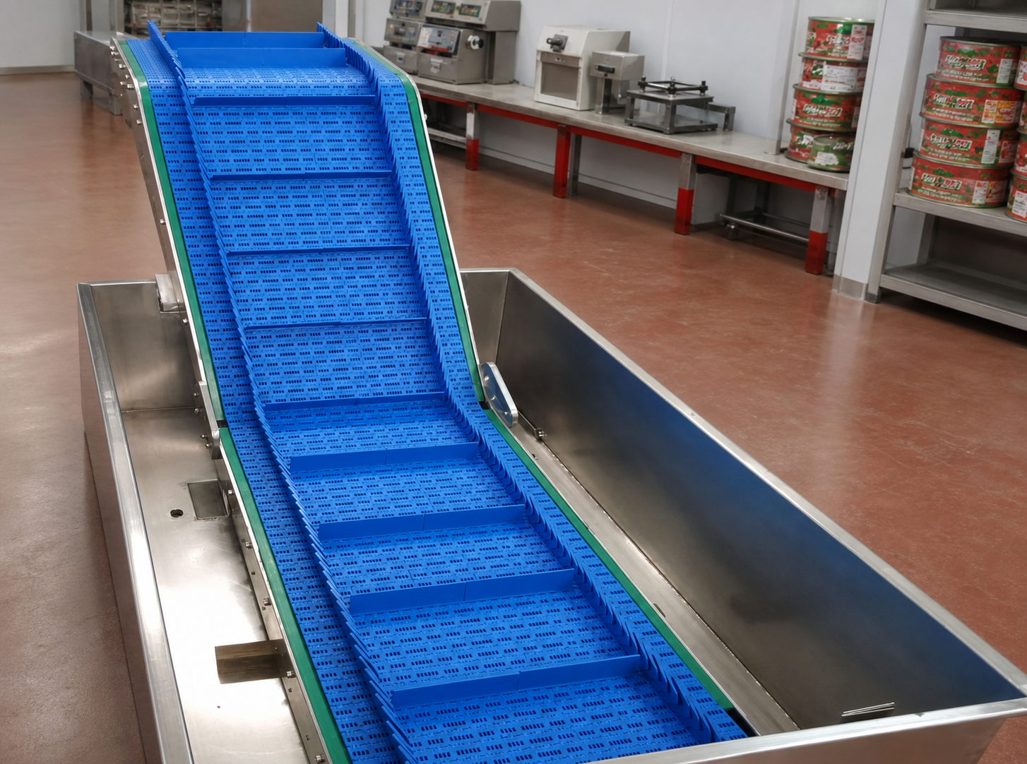 Cheese Cooling and Handling Conveyor