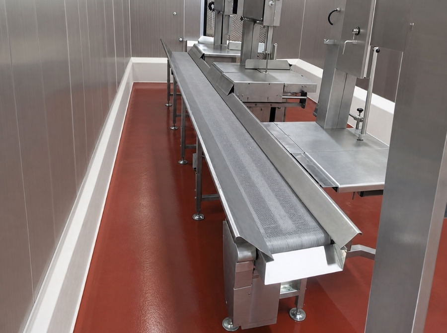Stainless Steel Wire Mesh Belt Conveyor