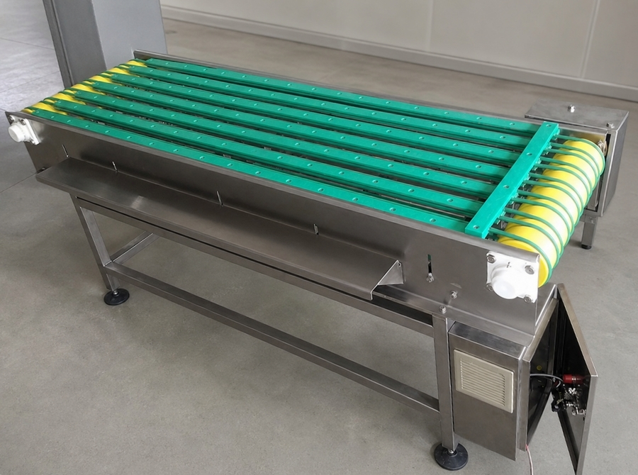 Ice Cream Cone Collecting Conveyor